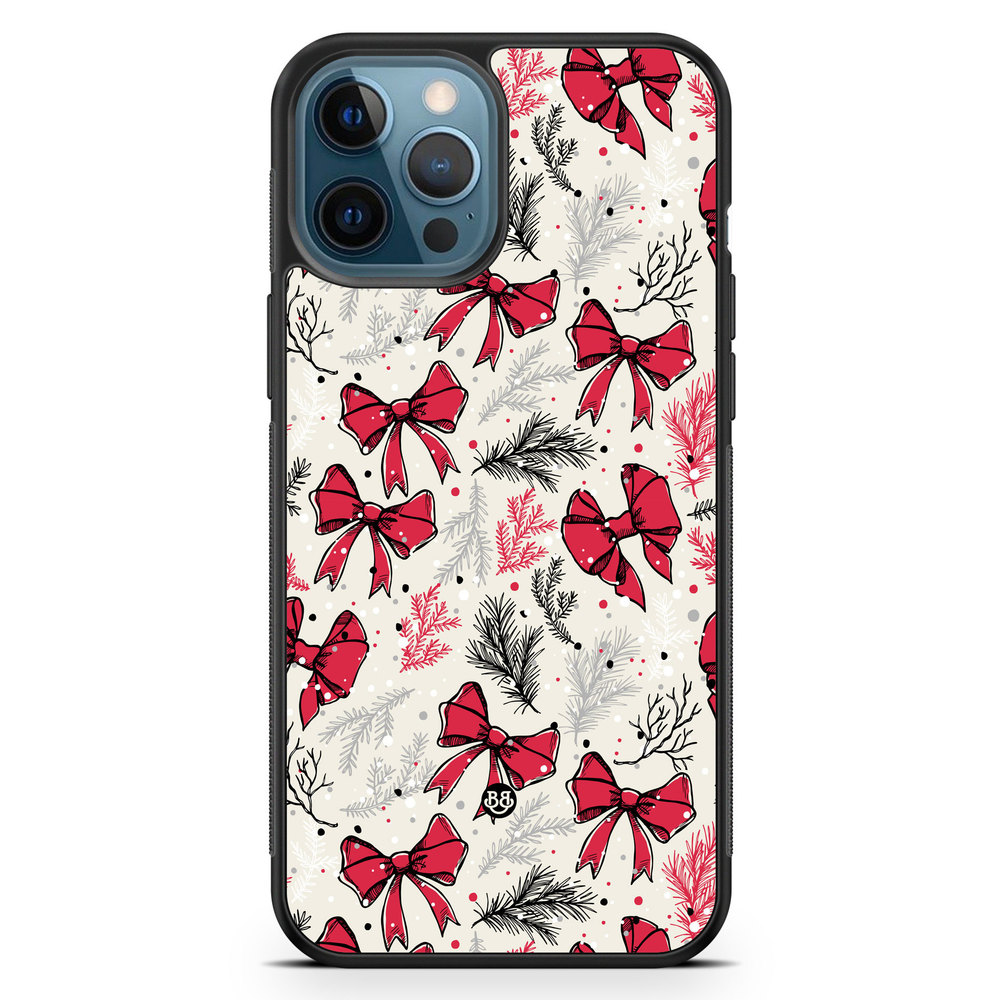 iPhone 12 Pro Case - Christmas Bows