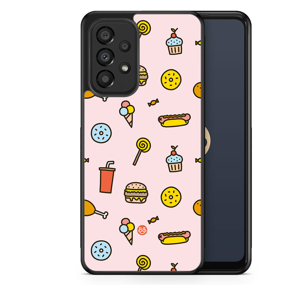 Samsung Galaxy A33 5G Case - Junk food Pattern