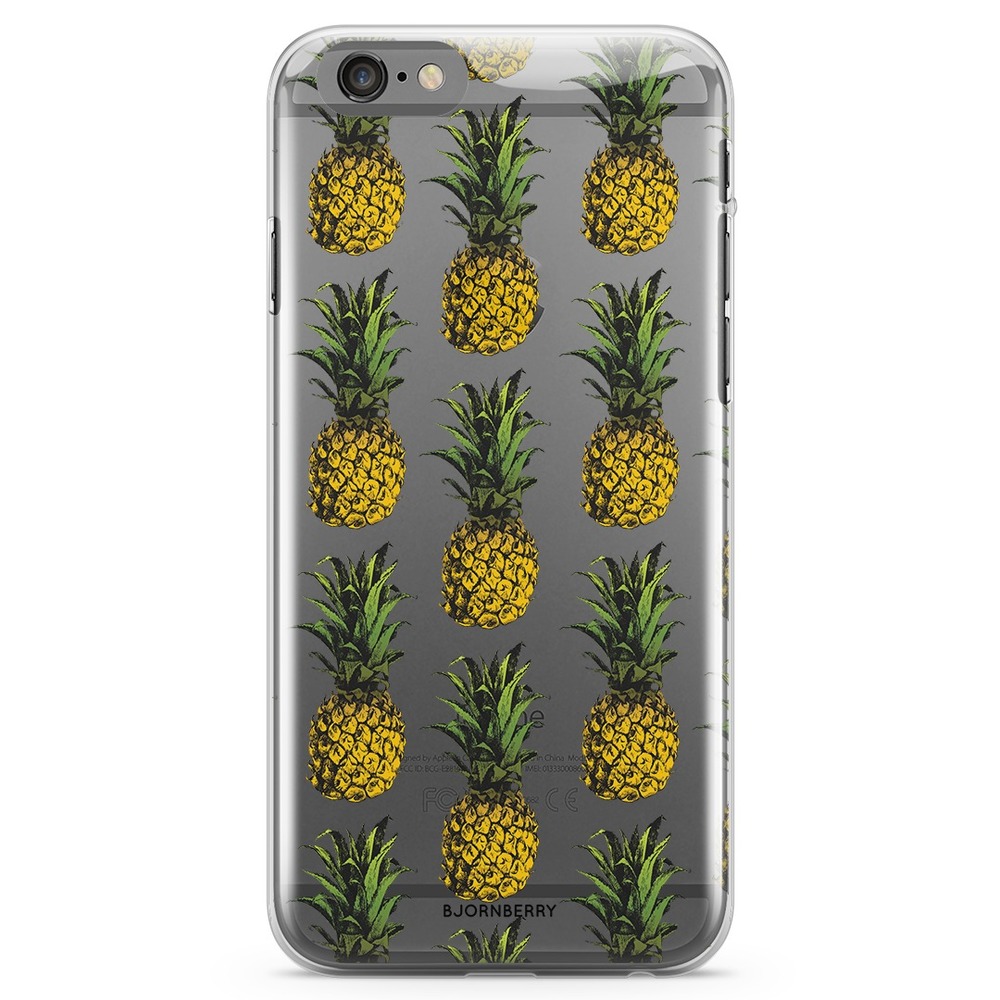 iPhone 6 Plus/6s Plus TPU Case - Pineapple Pattern