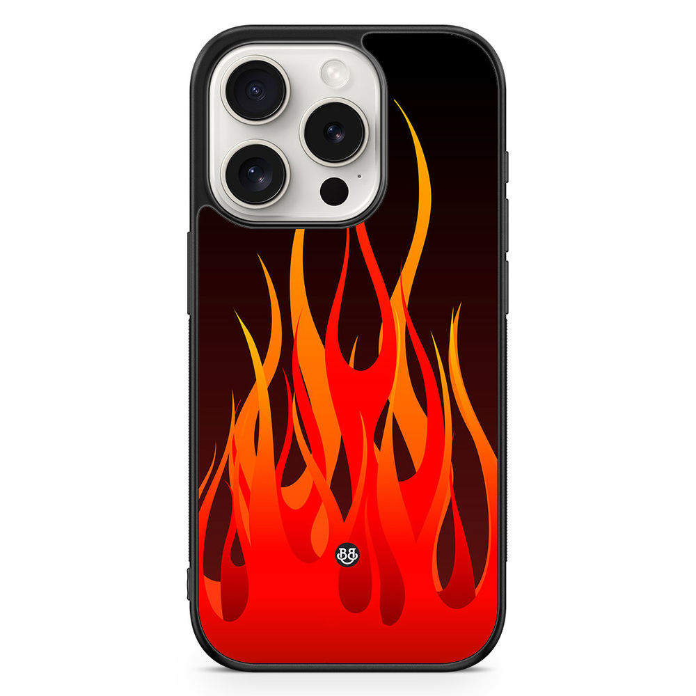 iPhone 15 Pro Case - Flames