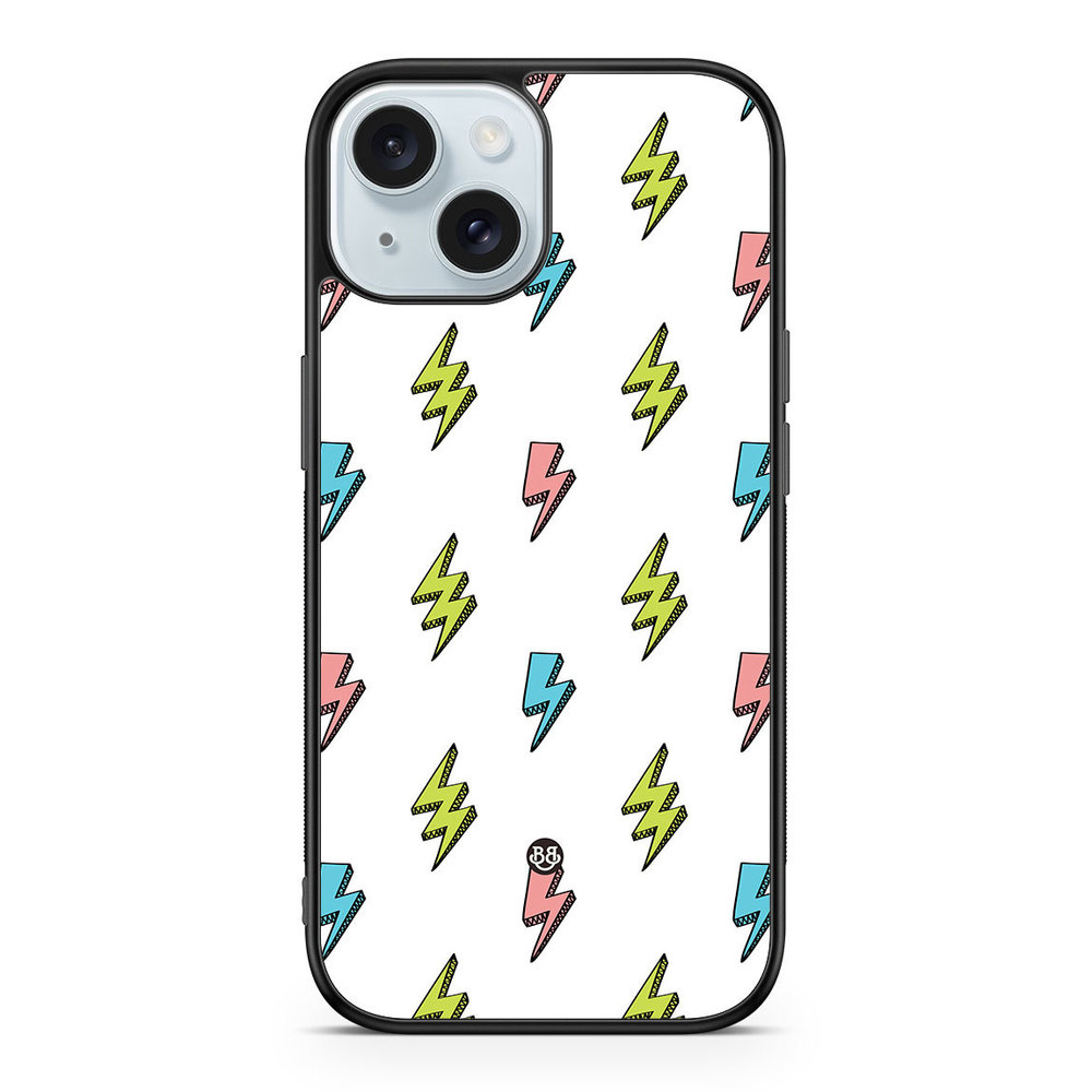 iPhone 15 Case - Lightning Bolts