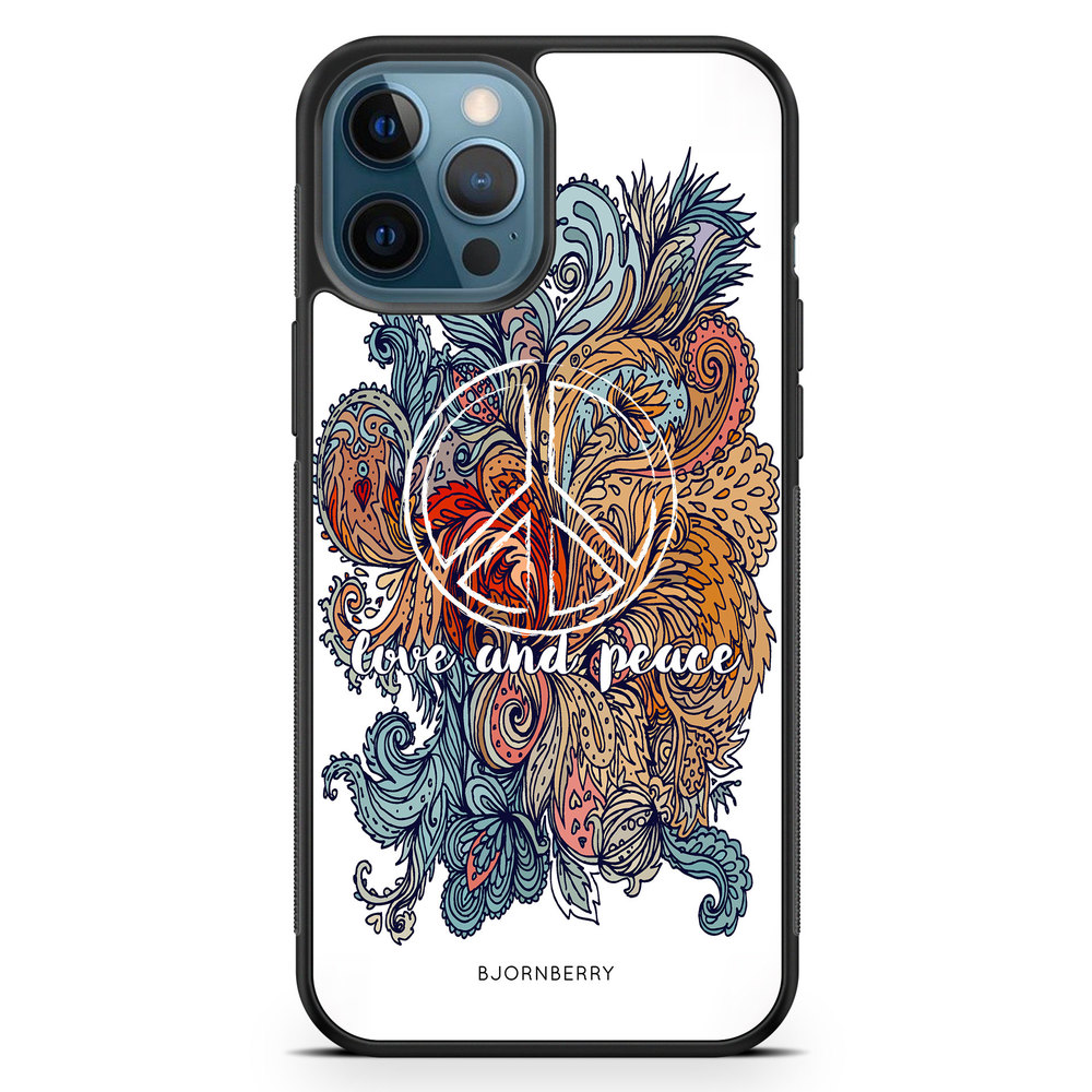 iPhone 12 Pro Case - Love and Peace