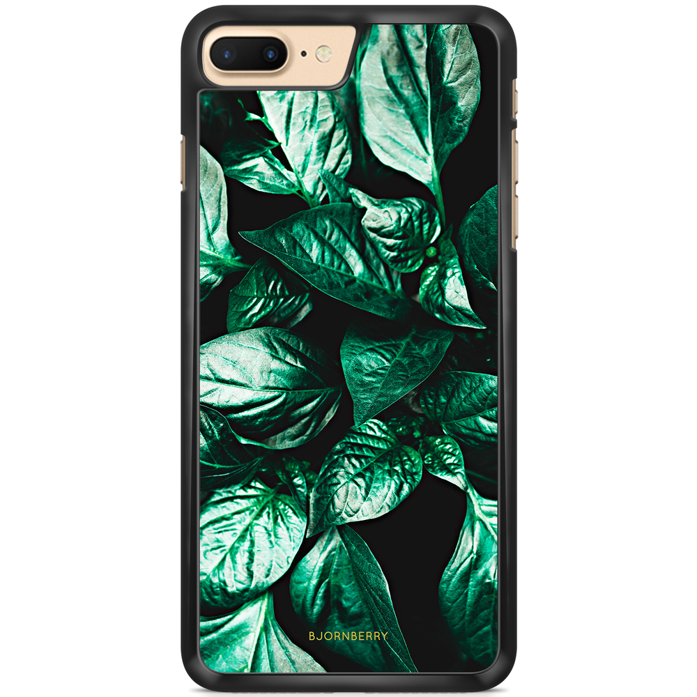 iPhone 7 Plus Case - Green Leaves