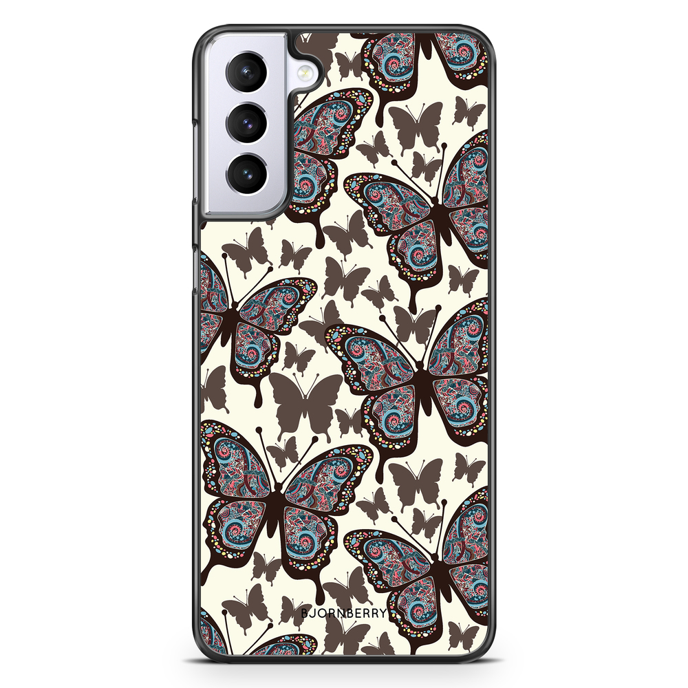 Samsung Galaxy S21 Plus Case - Colorful Butterflies