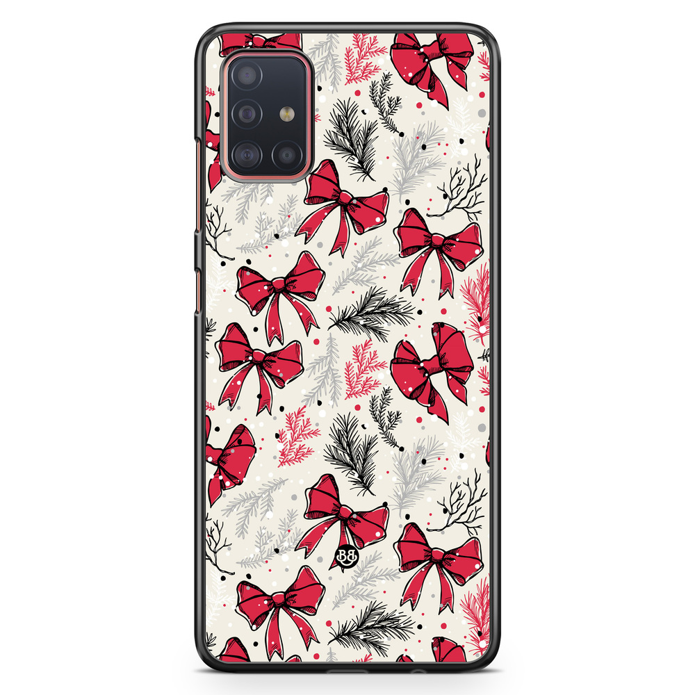 Samsung Galaxy A51 Case - Christmas Bows