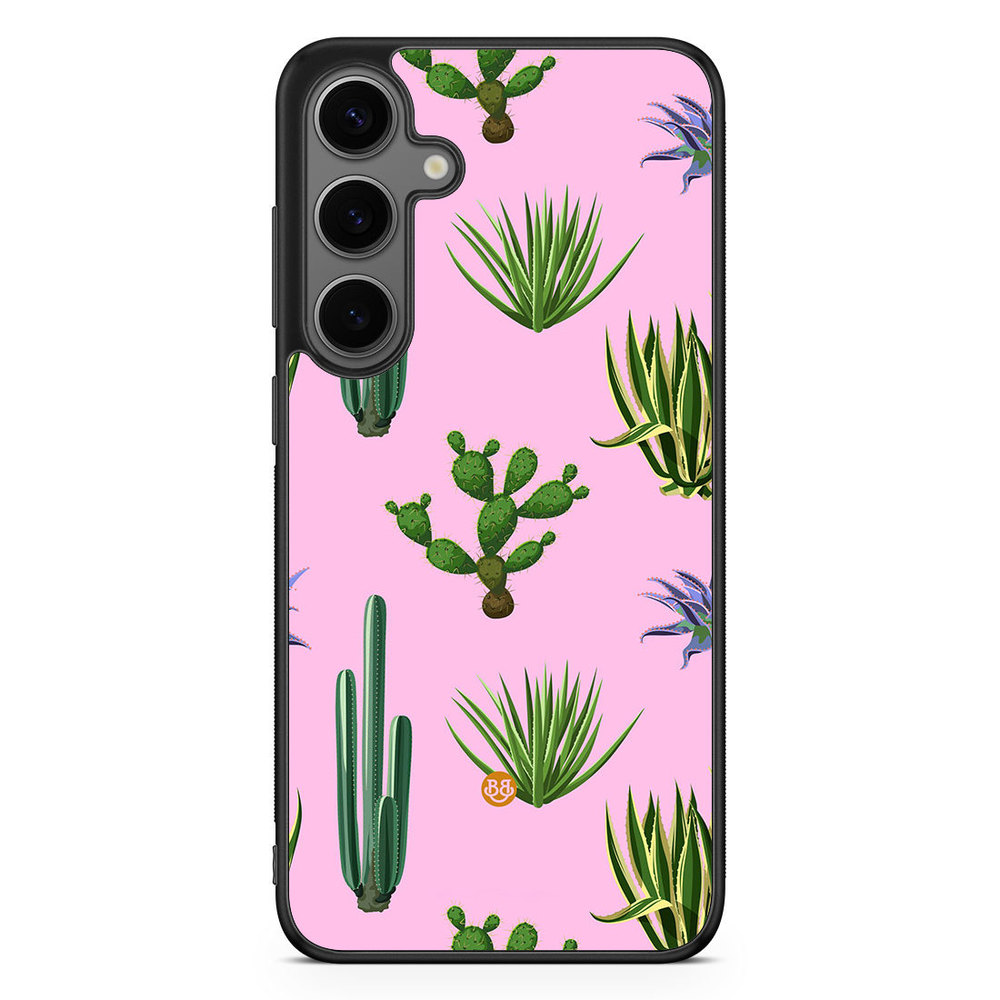 Samsung Galaxy S24 Plus Case - Cactus Pattern