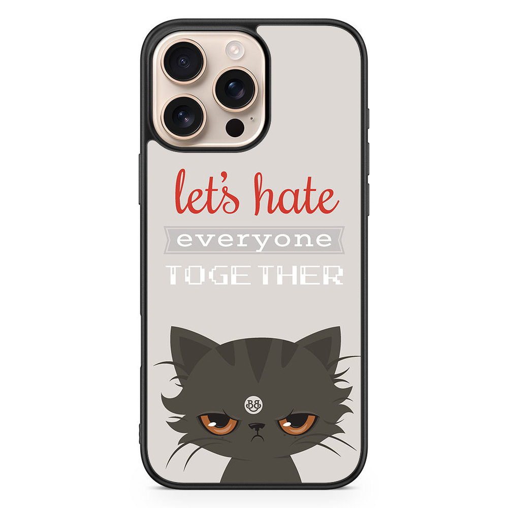 iPhone 16 Pro Max Case - Angry Cat