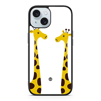 iPhone 15 Skal - Giraffer