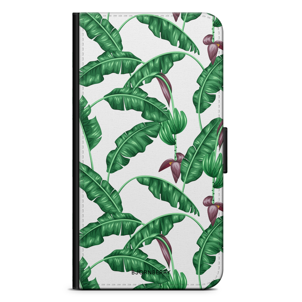 Huawei Y6 (2017) Plånboksfodral - Bananblad