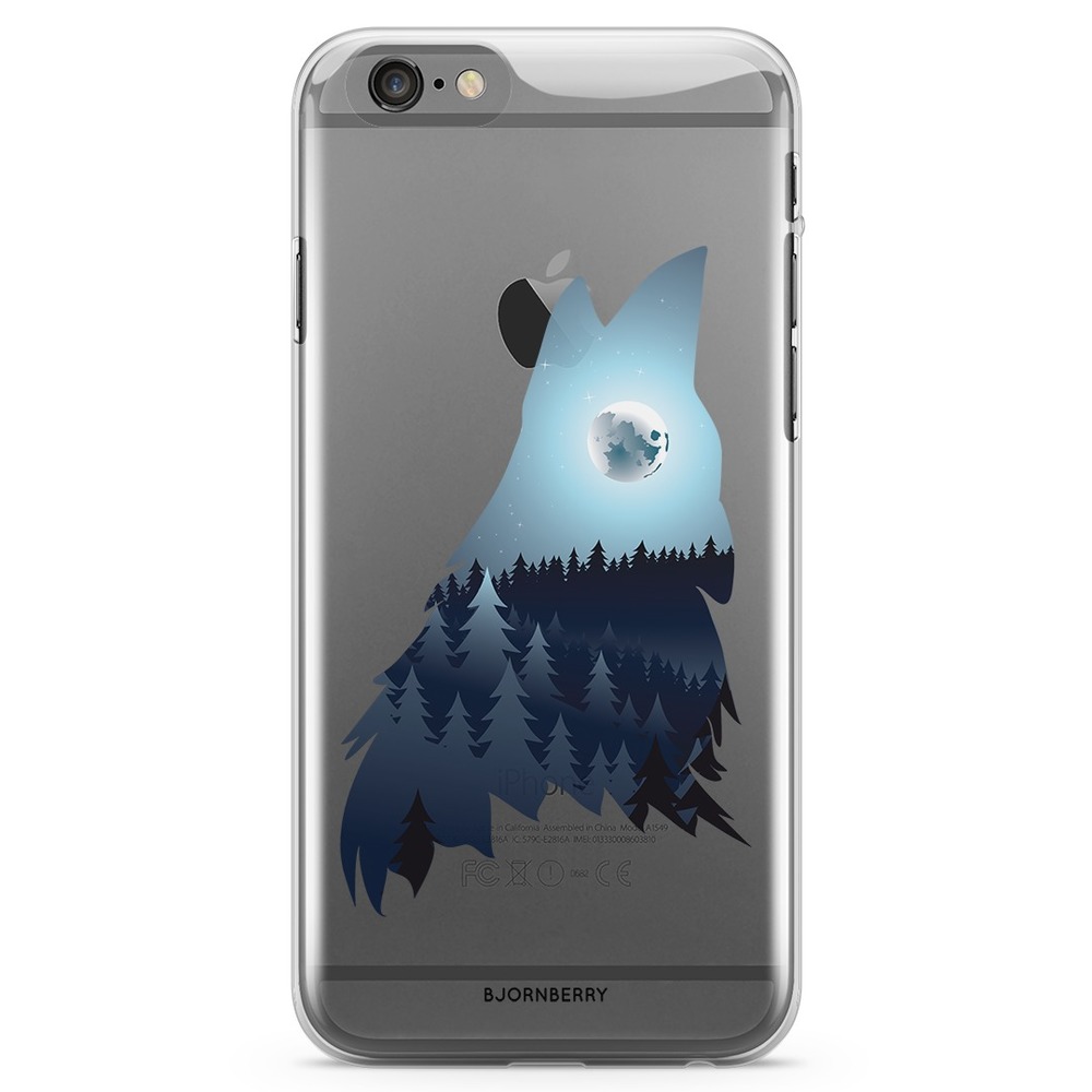 iPhone 6 Plus/6s Plus TPU Case - Forest Wolf