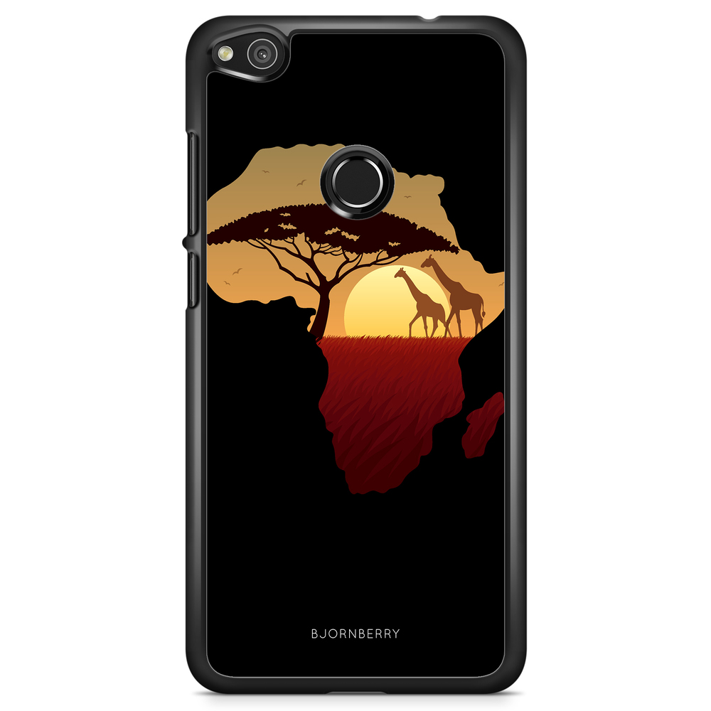 Huawei Honor 8 Lite Case - Africa Black