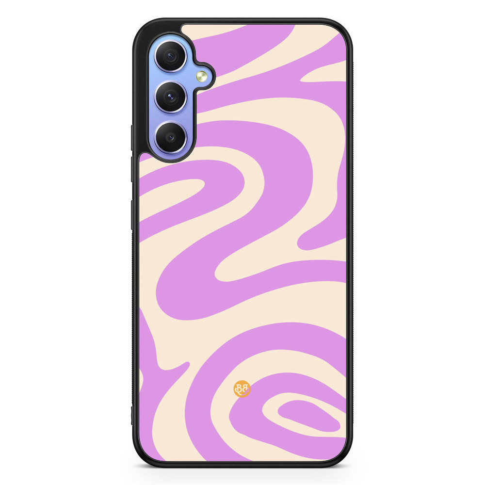Samsung Galaxy A34 5G Case - Purple 70s