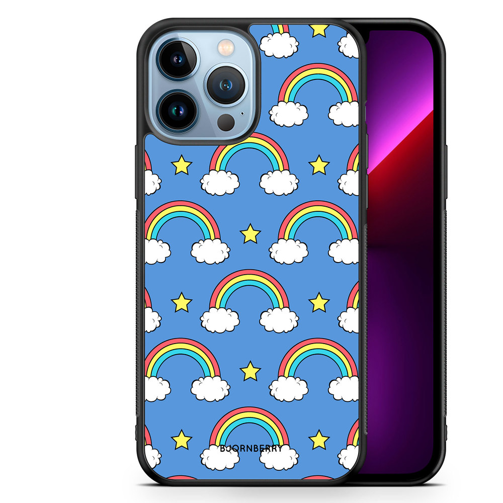 iPhone 13 Pro Max Case - Rainbow Pattern