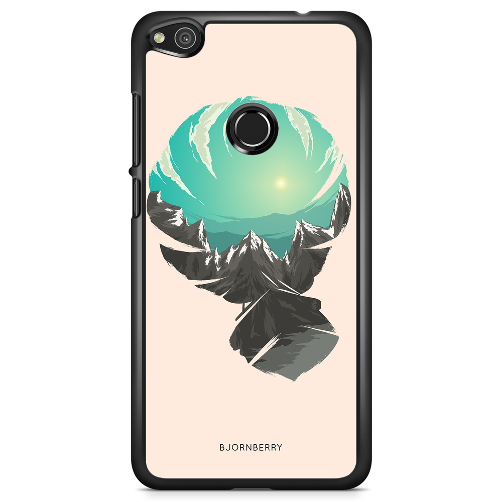 Huawei Honor 8 Lite Case - Baloon Mountain