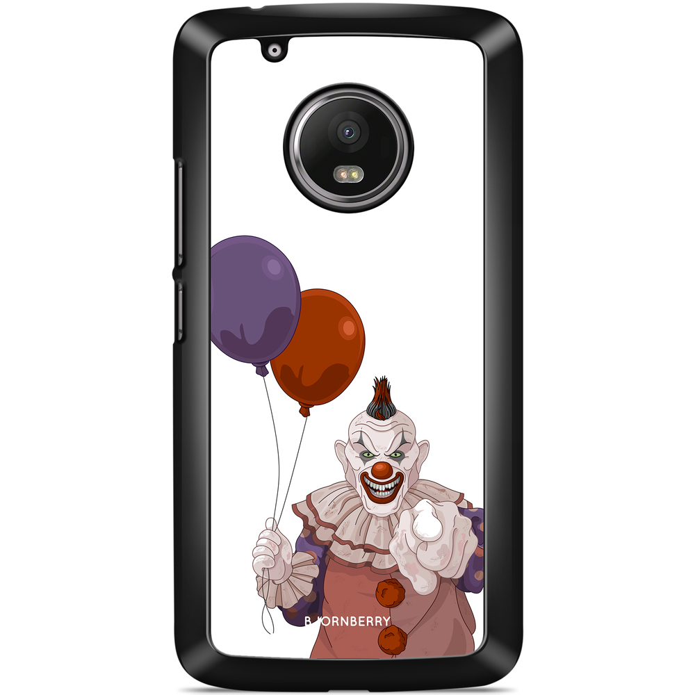 Moto G5 Plus Case - Scary Clown