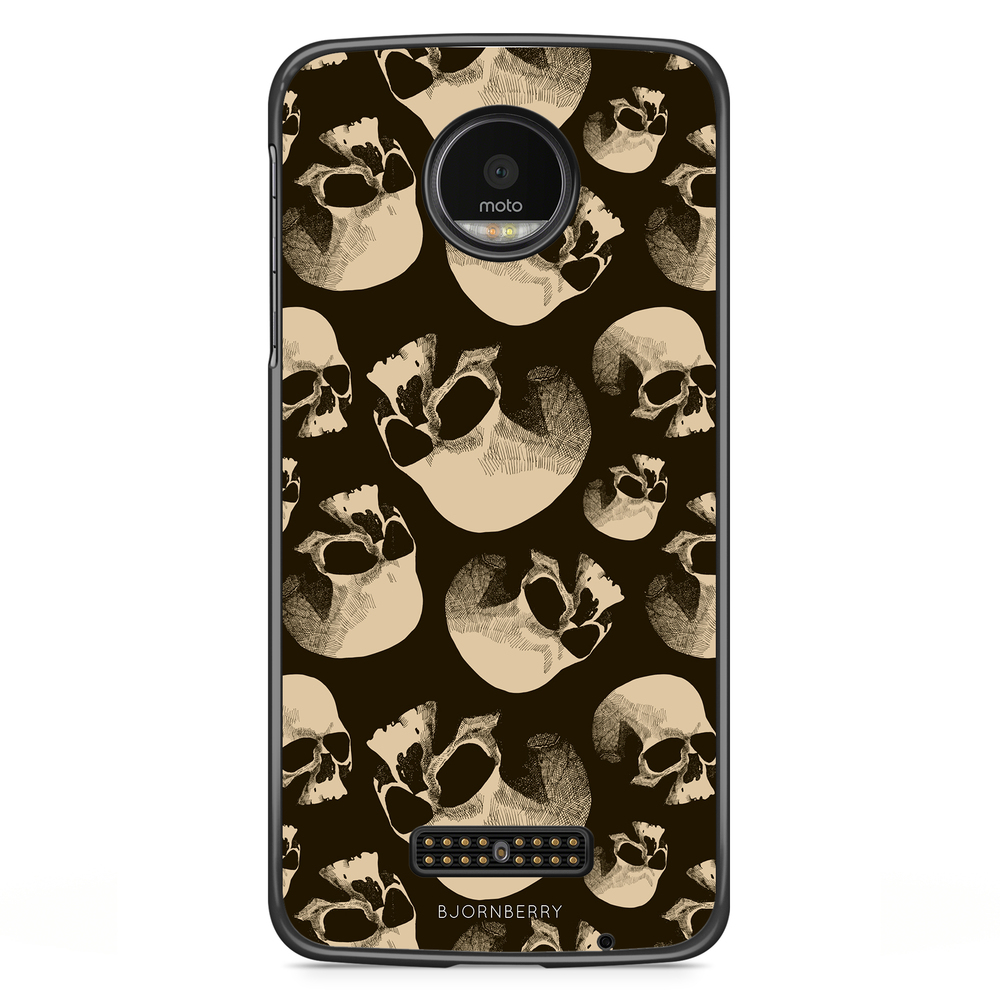Motorola Moto Z Case - Skull Pattern