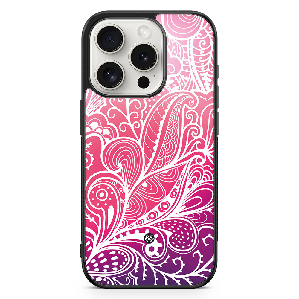 iPhone 15 Pro Case - Colorful Flowers