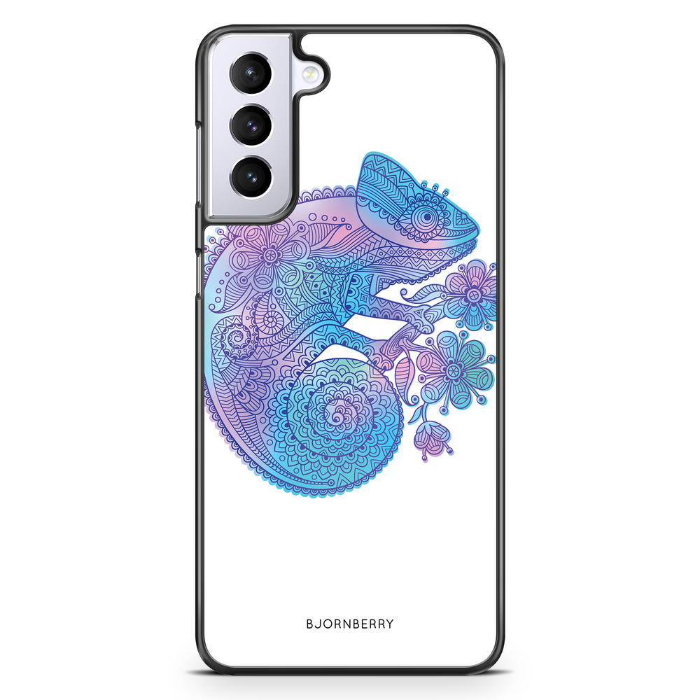Samsung Galaxy S21 Plus Case - Mandala Chameleon