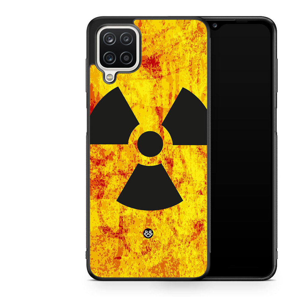Samsung Galaxy A12 Case - Radioactive Sign