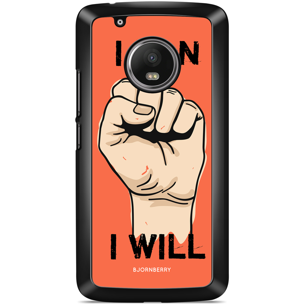 Moto G5 Plus Case - I CAN I WILL