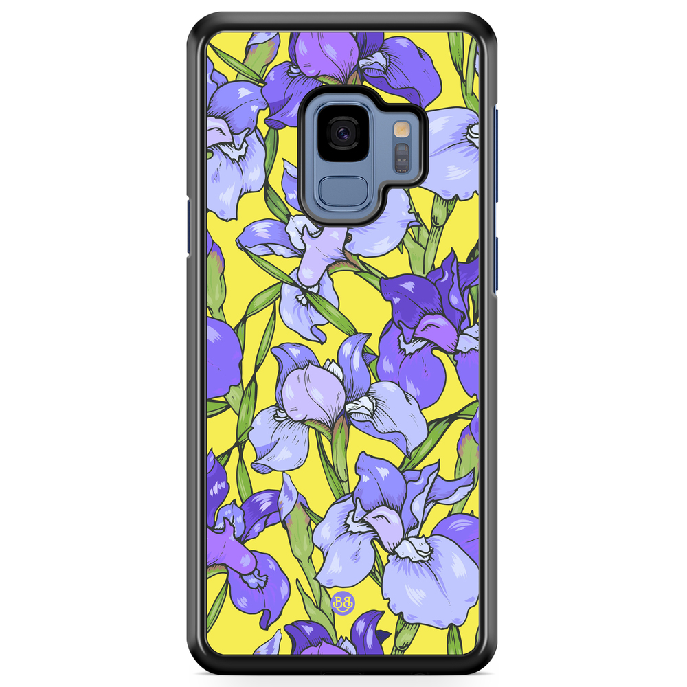 Samsung Galaxy S9 Case - Iris Flowers