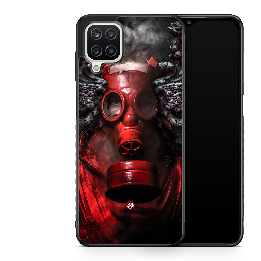 Samsung Galaxy A12 Case - Gas Mask