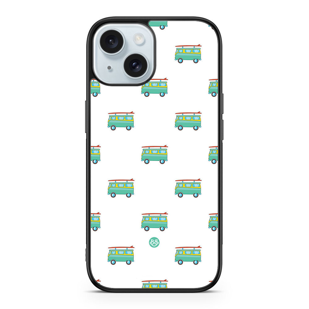 iPhone 15 Case - Surfboard pattern