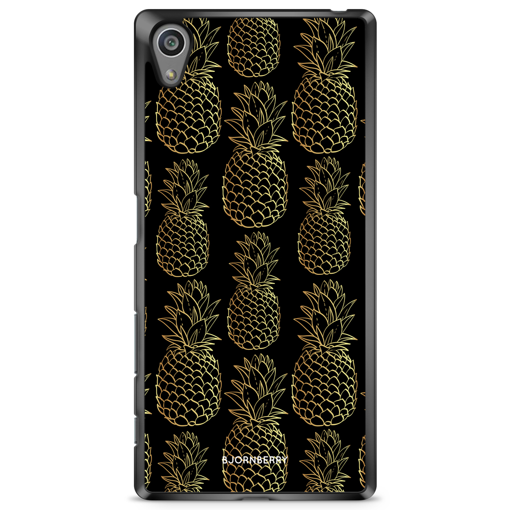 Sony Xperia Z5 Premium Case - Gold Pineapples