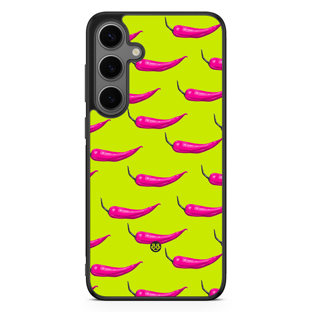 Samsung Galaxy S24 Plus Case - Chilli Pattern