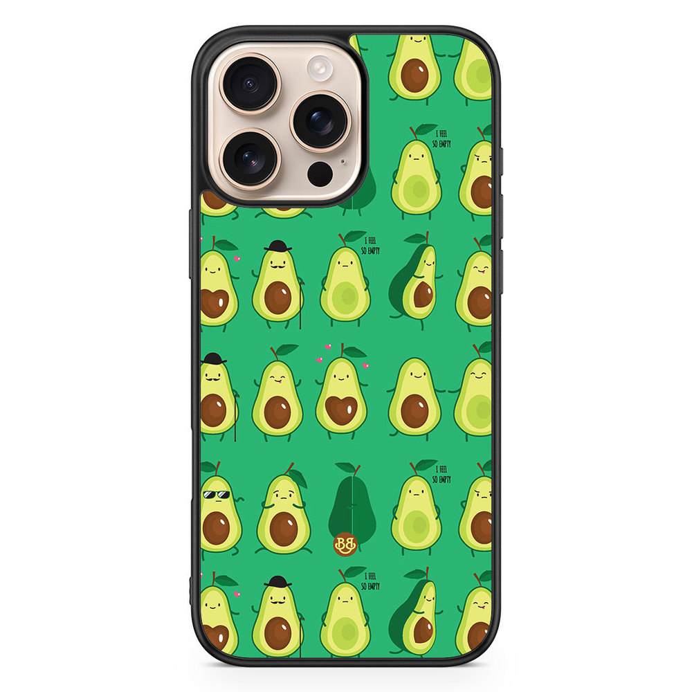iPhone 16 Pro Max Case - Avocado Pattern