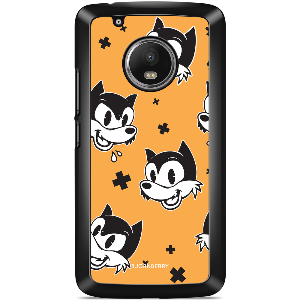 Moto G5 Plus Case - Vintage Wolves