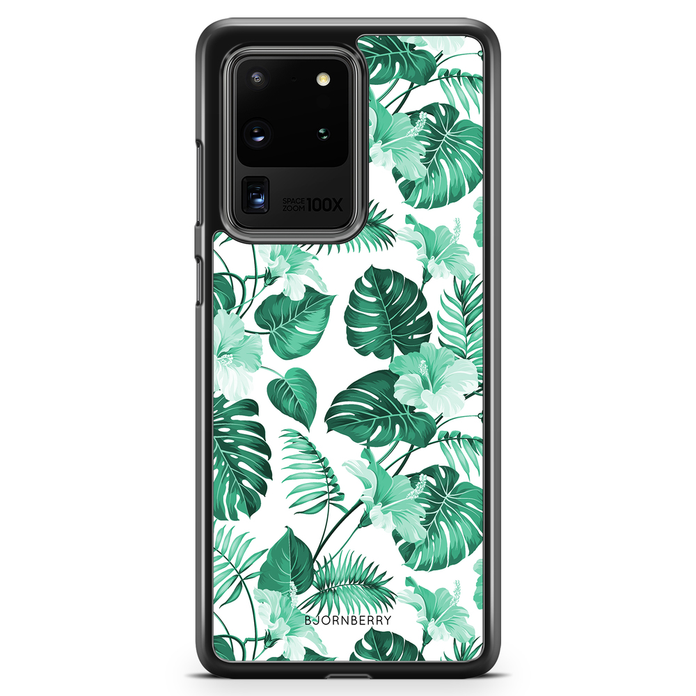 Samsung Galaxy S20 Ultra Case - Turquoise Flowers
