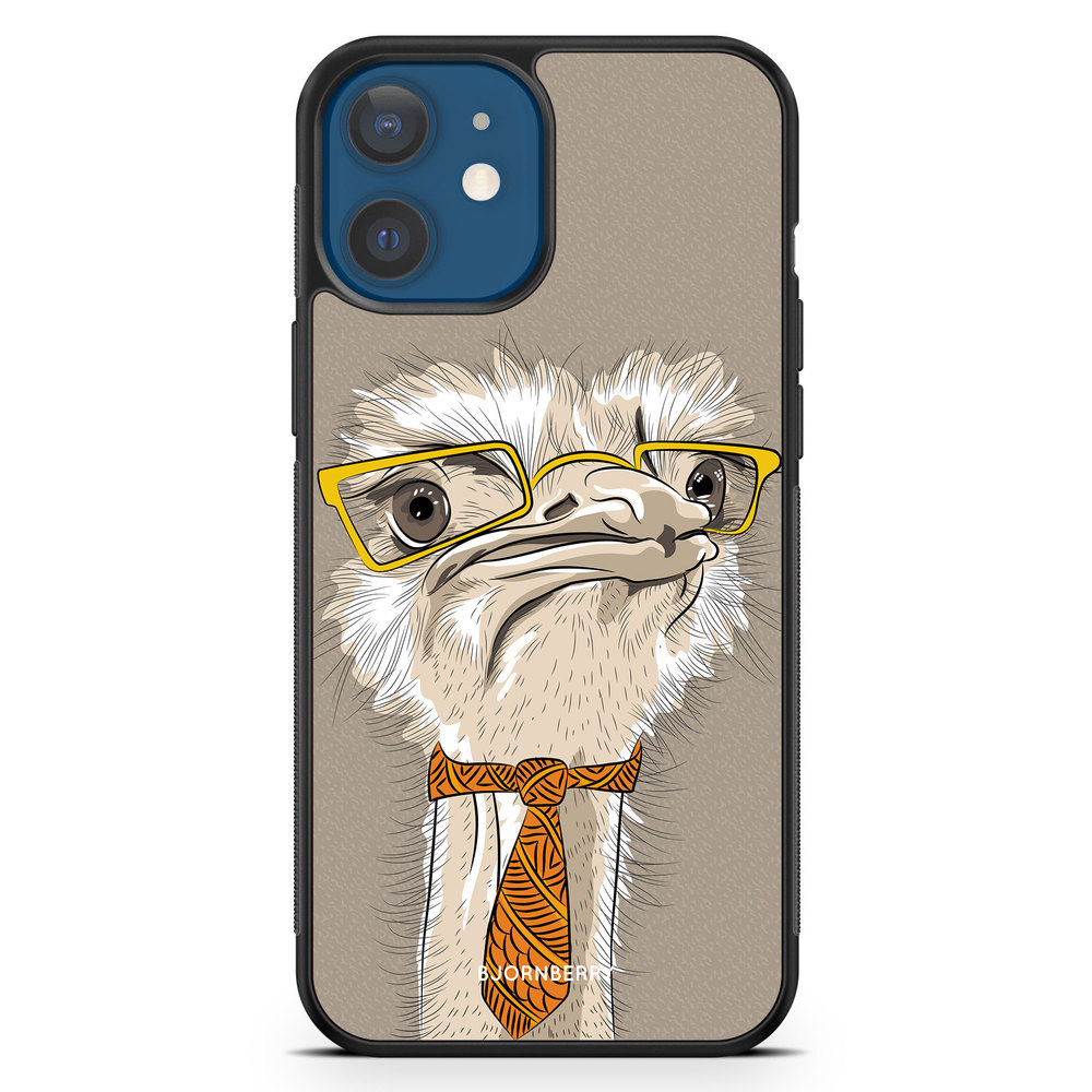 iPhone 12 Case - Hipster Ostrich