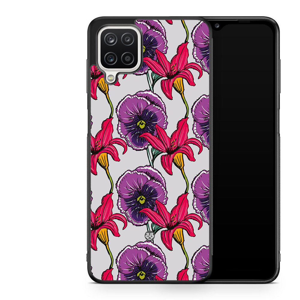 Samsung Galaxy A12 Case - Flowers