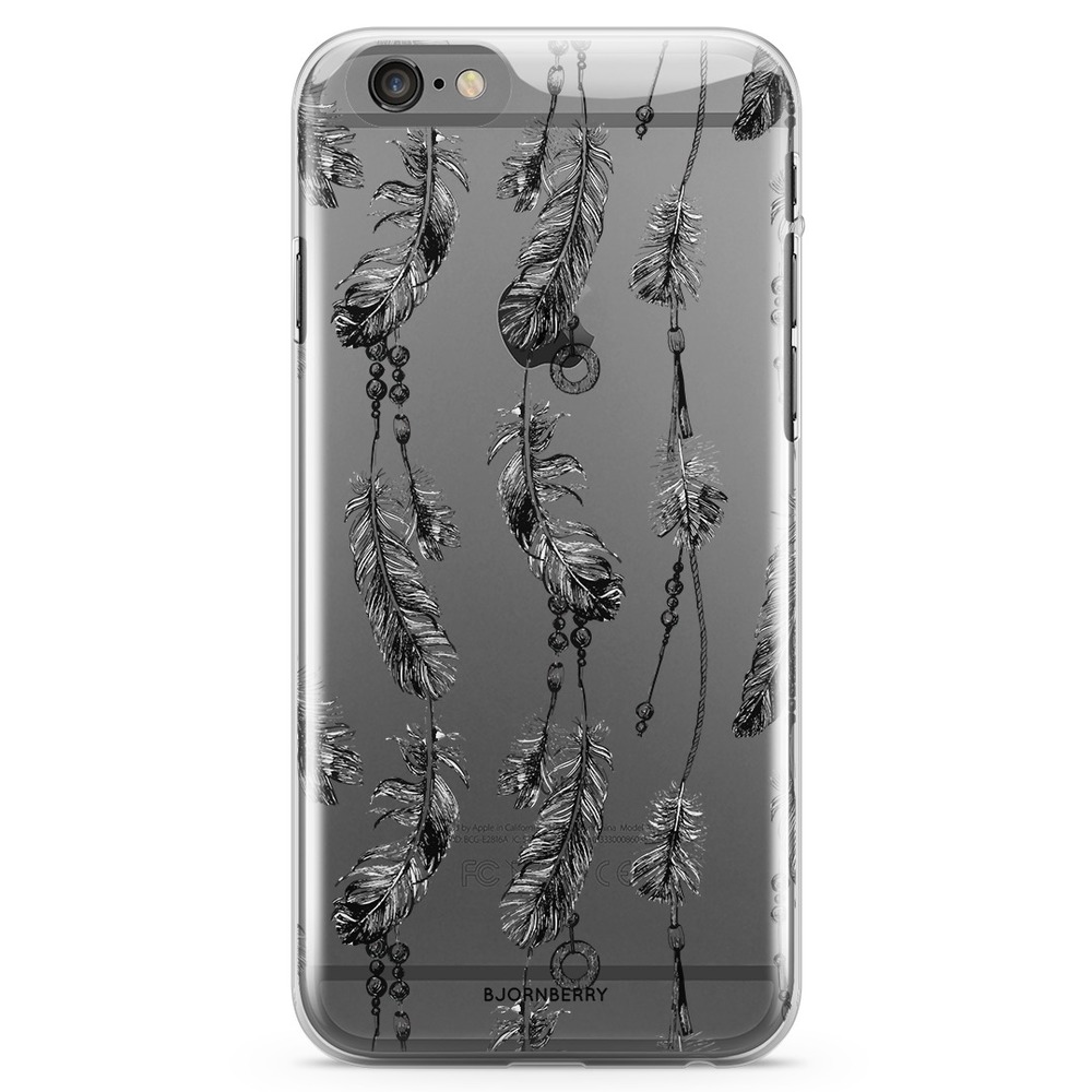 iPhone 6 Plus/6s Plus TPU Case - Feathers