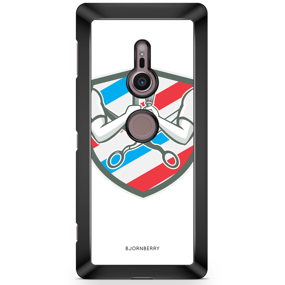 Sony Xperia XZ2 Case  - Barber Logo