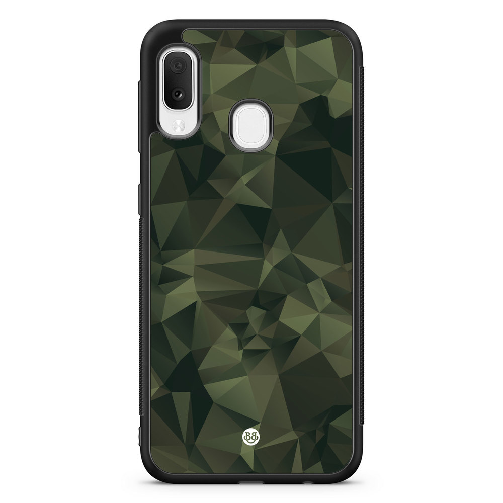 Samsung Galaxy A20e Case - Abstract Camo