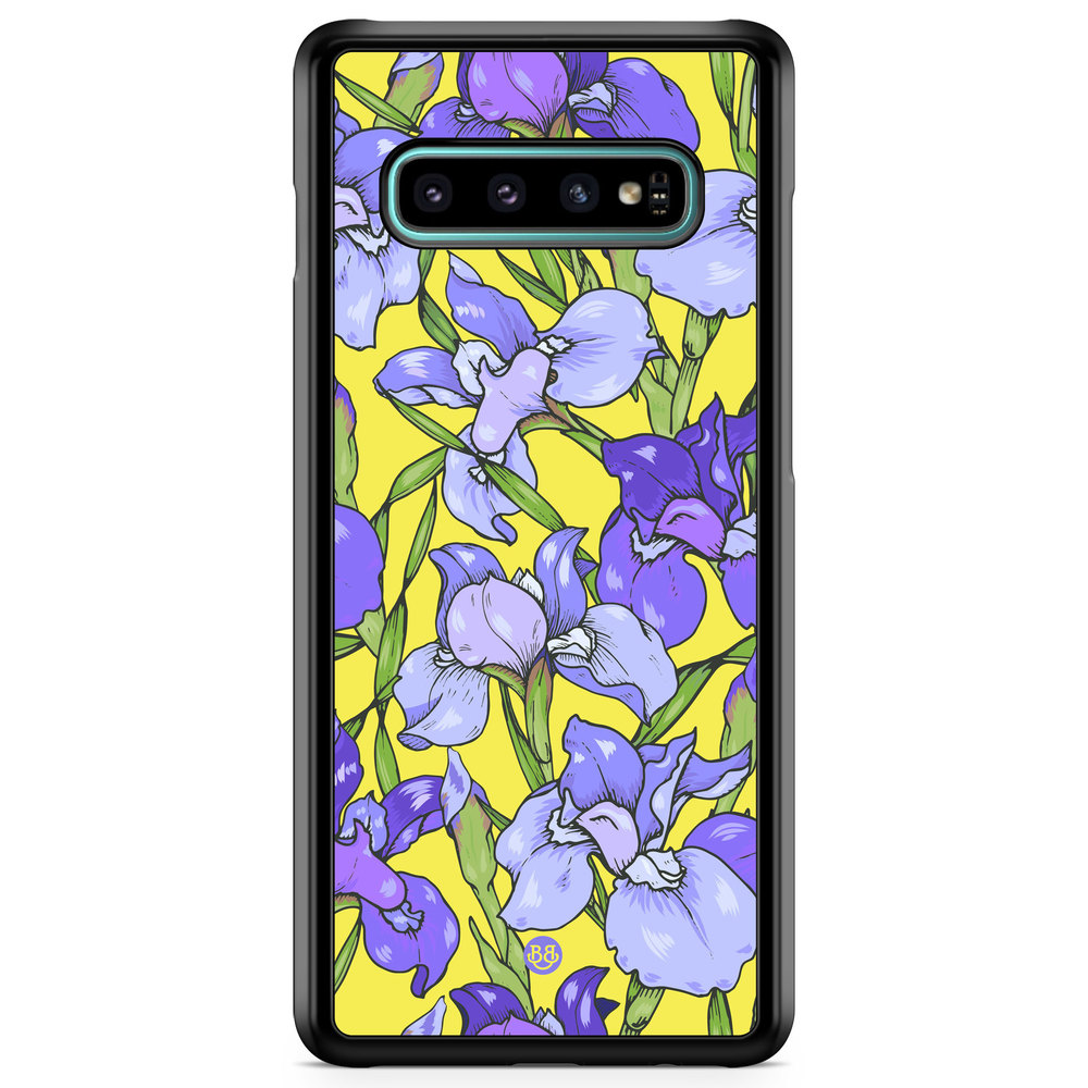 Samsung Galaxy S10 Plus Case - Iris Flowers