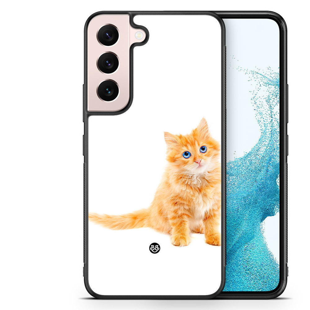 Samsung Galaxy S22 5G Case - Small brown cat