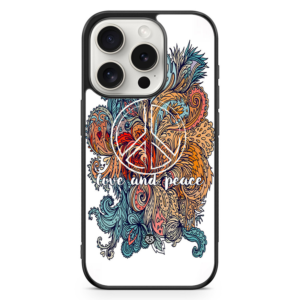 iPhone 15 Pro Case - Love and peace