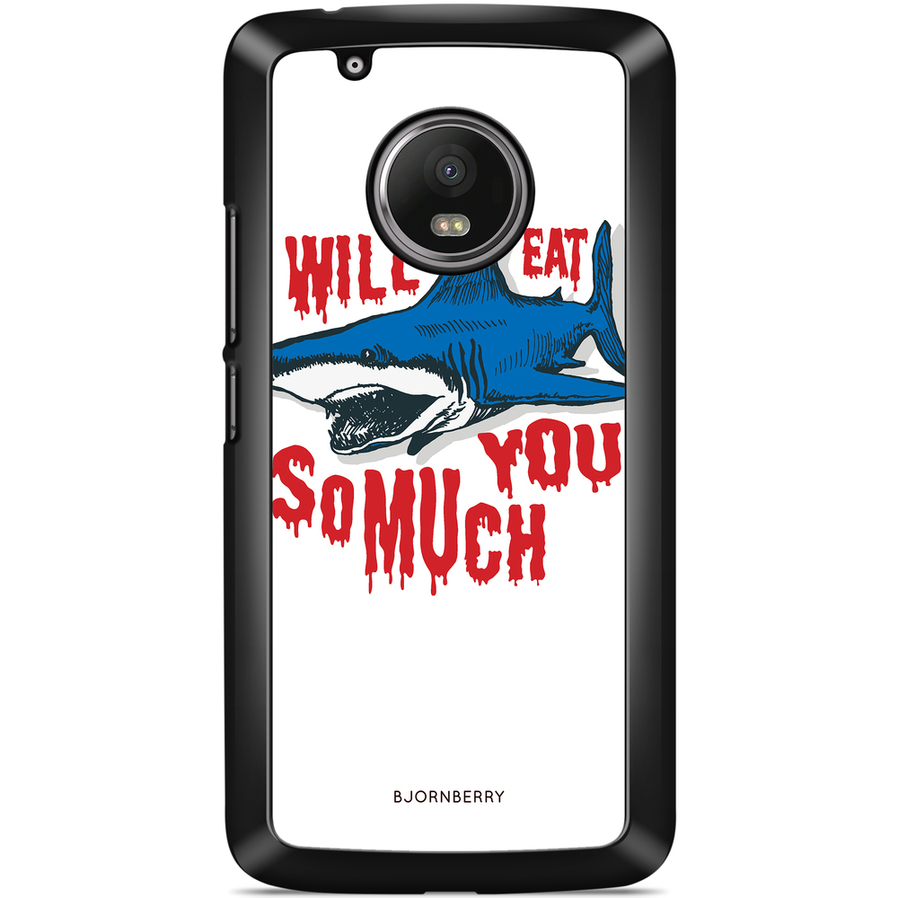 Moto G5 Plus Case - Shark Quote