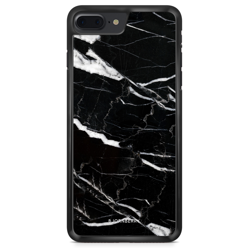 iPhone 8 Plus Case - Black Marble