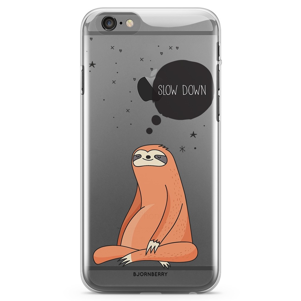 iPhone 6 Plus/6s Plus TPU Case - SLOW DOWN