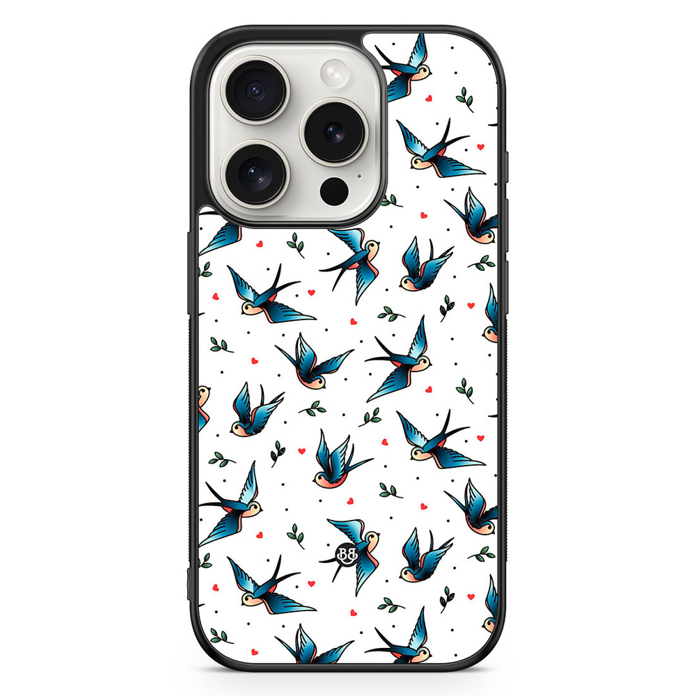 iPhone 15 Pro Case - Swallows