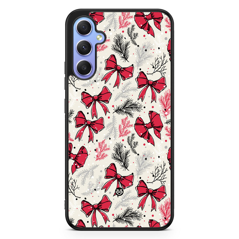 Samsung Galaxy A34 5G Case - Christmas Bows