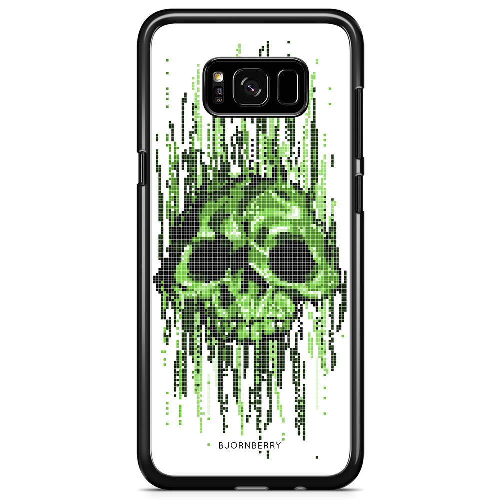 Samsung Galaxy S8 Case - Data Virus Skull