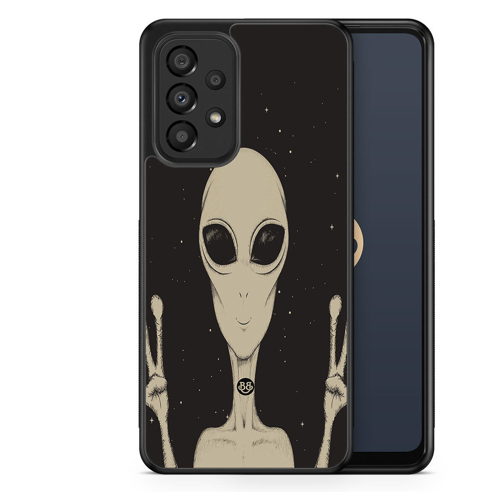 Samsung Galaxy A33 5G Case - Peace Alien