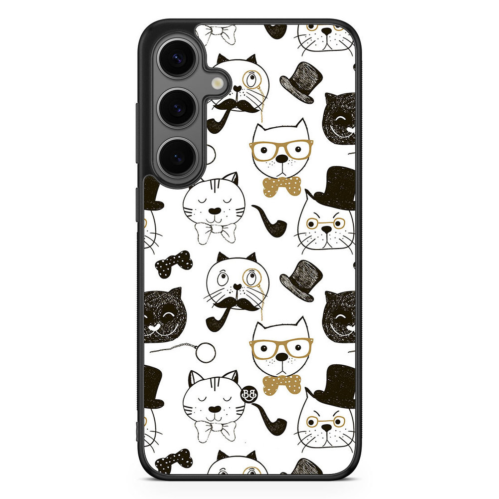 Samsung Galaxy S24 Plus Case - Cartoon cats