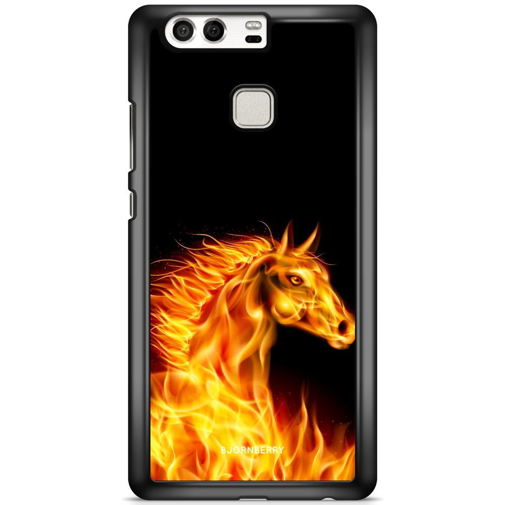 Huawei P9 Plus Case - Flames Horse