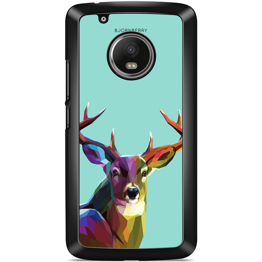 Moto G5 Plus Case - Colorful Deer